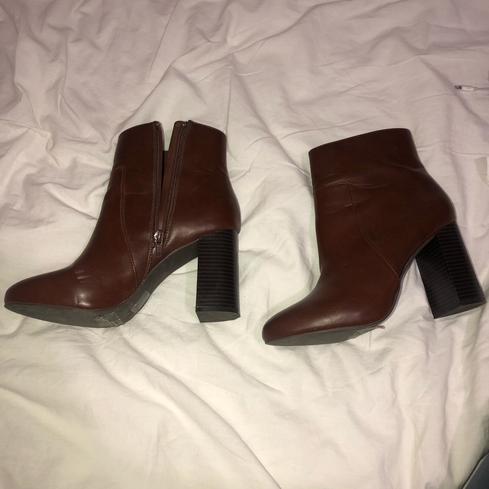 Brown boots